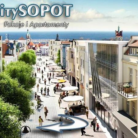 City Sopot Pokoje I Apartamenty Na Deptaku Екстериор снимка